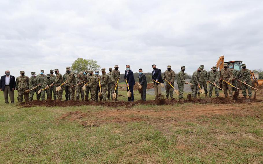 The Cherokee Nation and Oklahoma Air National Guard broke ground on the future site of homes for veterans, which will be part of the Cherokee Veterans Housing Initiative through the U.S. Department of Defense Innovative Readiness Training program