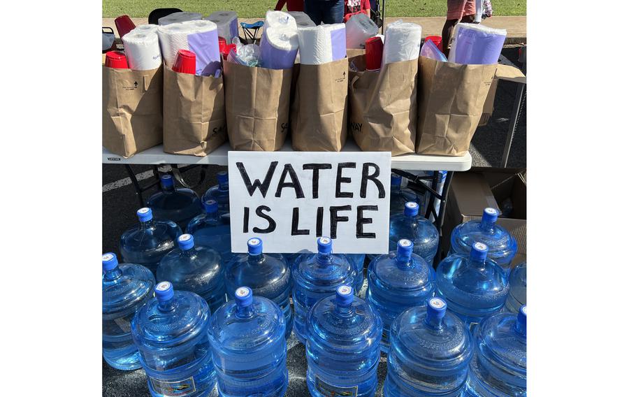 The mutual aid effort began nearly a year ago when community members rallied together to deliver water, toys and other goods to Kapilina residents affected by the Red Hill crisis. 