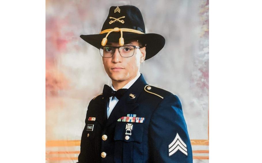 Sgt. Elder Fernandes, 23, was found dead about 30 miles from the base in Temple, Texas, on Aug. 25, 2020. 