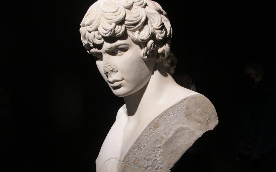 Ever wonder if the Roman Emperor Hadrian’s lover, Antinous, who was renowned for his beauty before he drowned in the Nile at age 19, was really all that? This bust, which was in a 16th-century private collection and is now on display at an art exhibit in Vicenza, Italy, can confirm.  