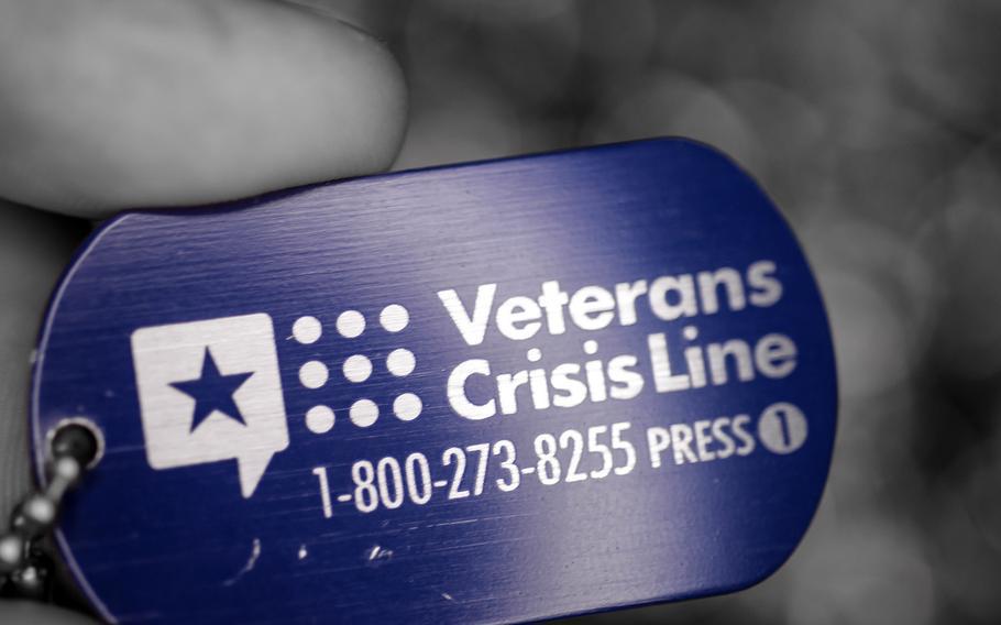 The Veterans Crisis Line has had an increase of texts, calls and online chats since mid-August when the Taliban took control of Afghanistan's capital Kabul and the crisis at the city's airport began, VA officials said.