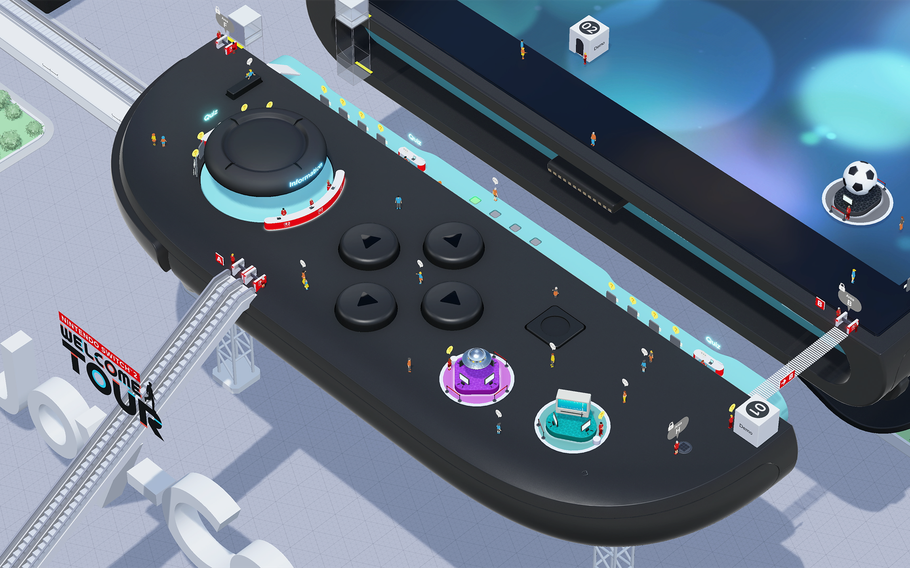 Nintendo Switch 2 Welcome Tour is a demo package that offers an inside look at the features and tech that power the gaming experiences.