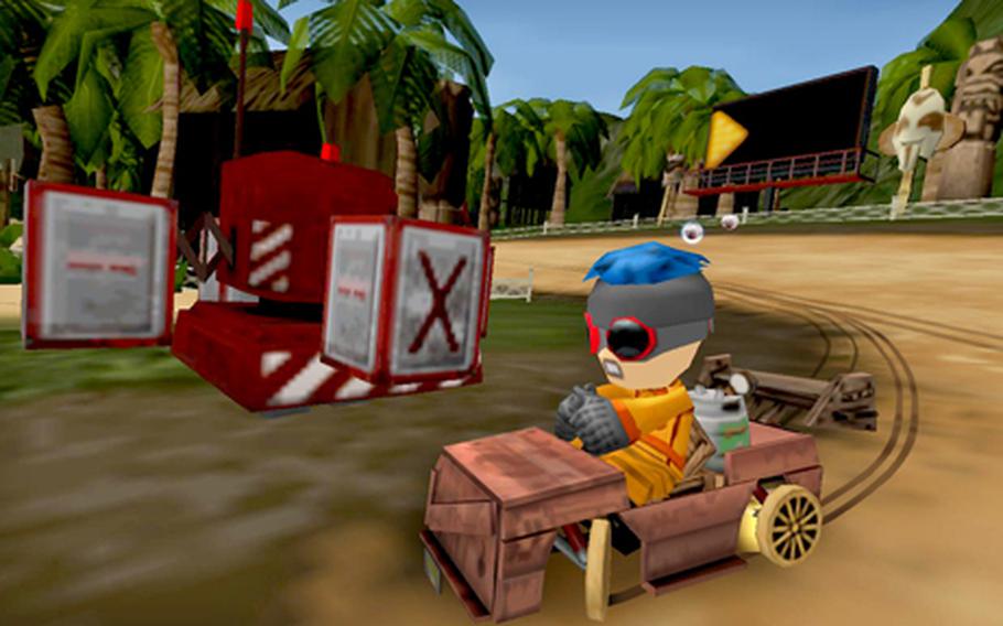 “ModNation Racers” compares favorably with a famous kart racing game that stars an Italian plumber.