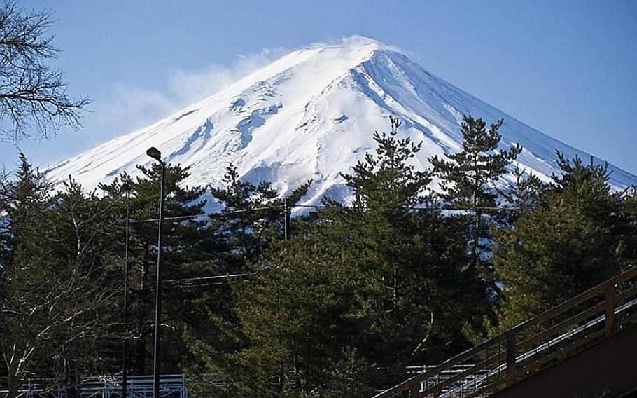 Mount Fuji, in Yamanashi prefecture, is Japan's highest — at 12,388 feet — and most famous peak. In addition to scaring you out of your wits, the rides at Fuji-Q Highland have a great view of Mount Fuji.