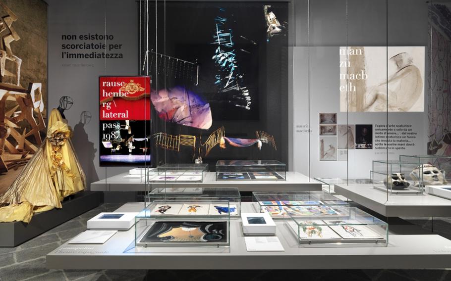 Posters, drawings and costumes are all part of the collection in the museum of Il Teatro di San Carlo opera house in Naples, Italy.

