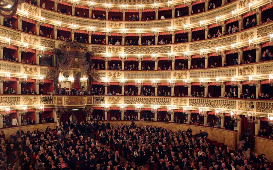 The ornate Il Teatro di San Carlo in Naples, Italy, offers fans a memorable experience at the world's oldest and one of its  most beautiful opera houses.

