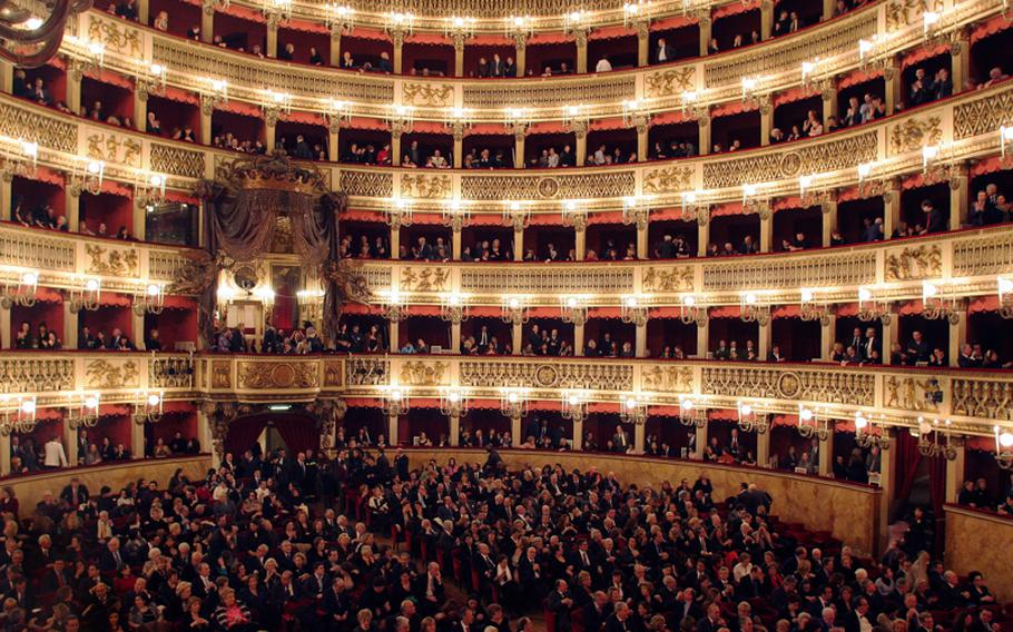 The ornate Il Teatro di San Carlo in Naples, Italy, offers fans a memorable experience at the world's oldest and one of its  most beautiful opera houses.

