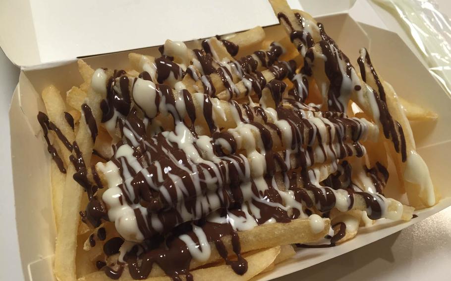 McChoco Potato, McDonald's Japan's limited-edition chocolate-covered fries, has being raising eyebrows since its debut in on Jan. 26, 2016. Some people, accustomed to dabbing their fries in ketchup, took offense to the idea of pouring chocolate over such a greasy, salty snack. Others assumed the white sauce on the fries was mayonnaise. 