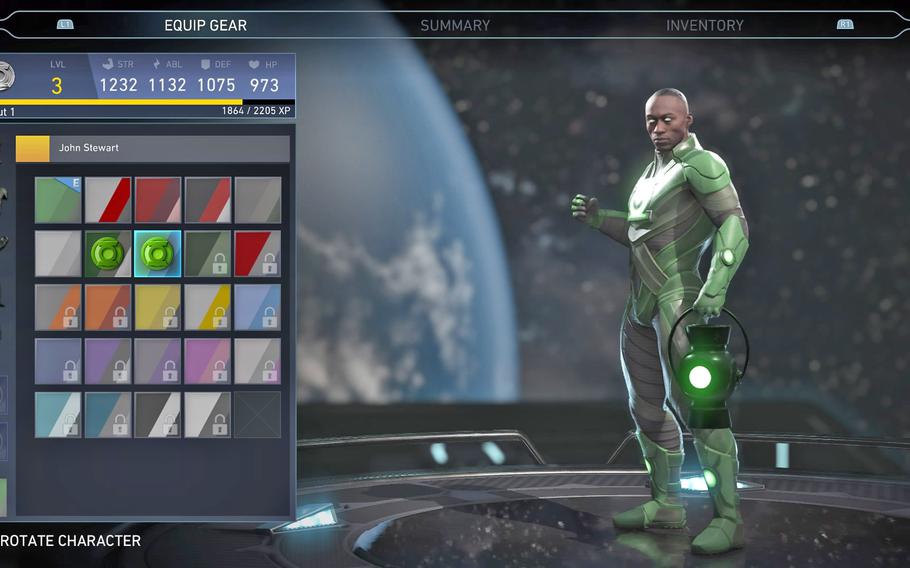 Tons of unlockable customization options ensures “Injustice 2” has plenty of content outside the core fighting. 