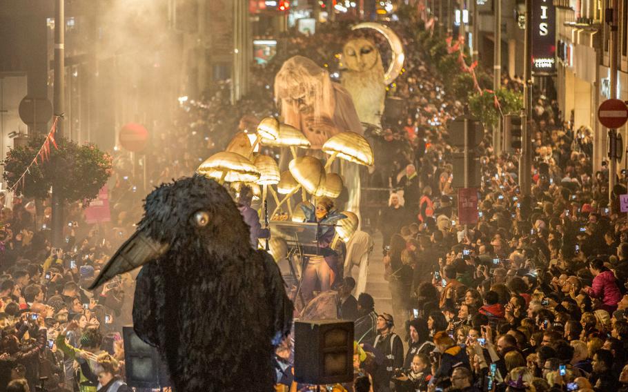 One of the highlights of the Bram Stoker Festival in Dublin, Ireland, is the Macnas nighttime parade. The festival runs from Oct. 26-29, and the parade begins at 7 p.m. Oct. 29. 