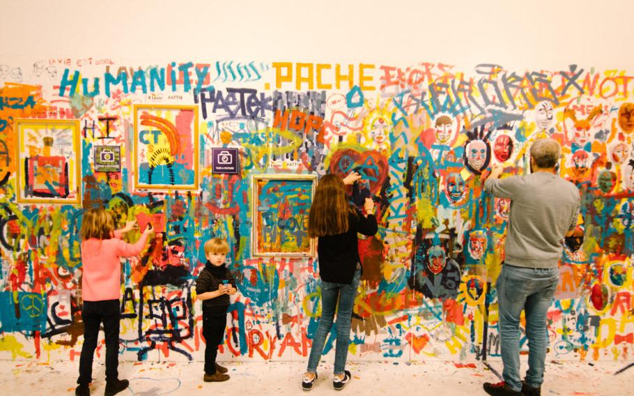 At the annual Art Truc Troc & Design Fair in Brussels, Belgium, art transactions take place on the barter system. The event runs Feb. 1-3.