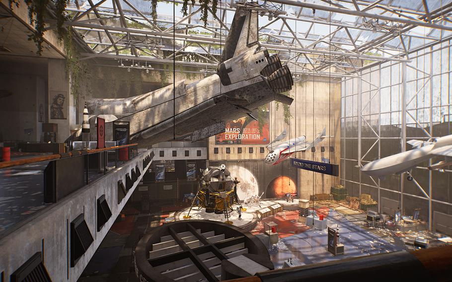 The Air and Space Museum in Washington, D.C., hosts a wide variety of fighting areas in "Division 2."