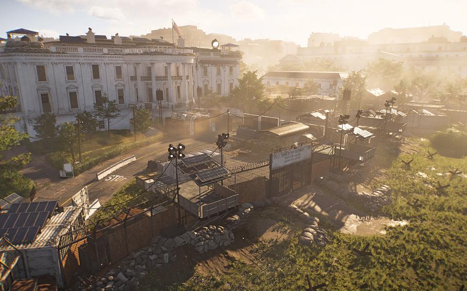 In "Tom Clancy's The Division 2," players use the White House as a base of operations as agents to take back the capital.