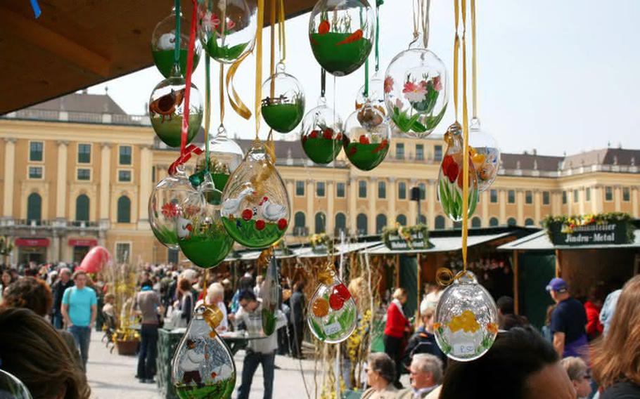 Easter markets are popping up around Vienna, Austria, including this one in which 60 vendors will sell their wares in front of Schoenbrunn Palace and kids can enjoy a crafts workshop. Vienna will host markets through April 21.