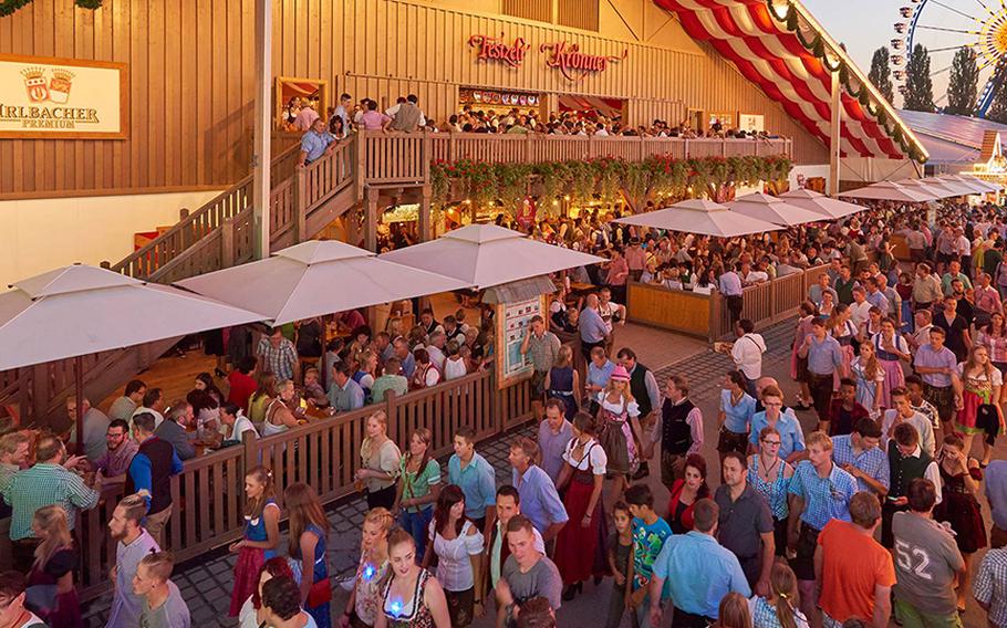 The Gaeubodenvolksfest, a traditional folk festival in Straubing, Germany, is billed is Bavaria’s second biggest event of its kind. It takes place Aug. 9-19.