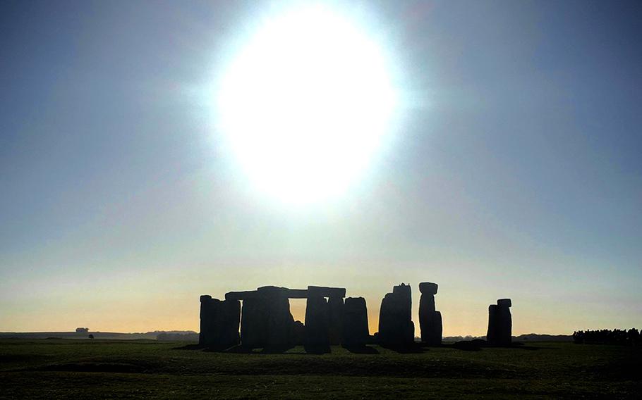 A livestream from England's Stonehenge, shown here in winter, will be available Dec. 21 since a public gathering at the ancient site will not be permitted this year.