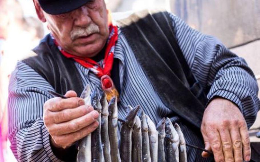 On June 15, freshly-caught herring will be celebrated on Flag Day in the spa town of Scheveningen, the Netherlands, just outside of the Hague. The free event will include children's games, tours of old fishing boats, sing-alongs and displayed handicrafts.