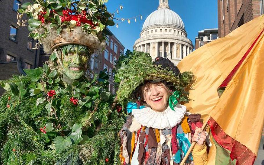 Twelfth Night celebrations will take place at London's Bankside area on Jan. 5 starting at 2 p.m. Among the activities is the arrival of the Holly Man by boat, "bringing the green" to those assembled on the riverbank. If you're among the lucky two in the crowd to find a bean or a pea in your cake, you will be crowned King or Queen for the day. Admission is free. 