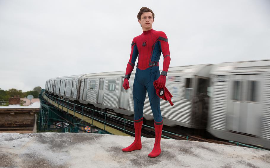 Tom Holland is Spider-Man in Columbia Pictures' "Spider-Man: Homecoming."
