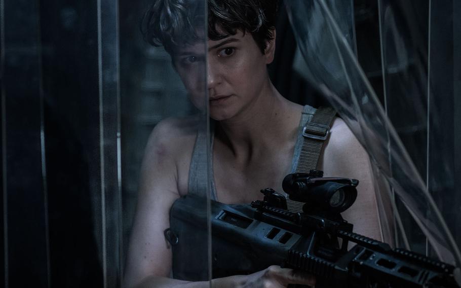 Katherine Waterston as Daniels in "Alien: Covenant." 