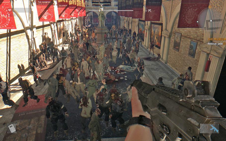 "Dying Light" can put an impressive amount of zombies on screen at one time, especially in the more closed areas. 