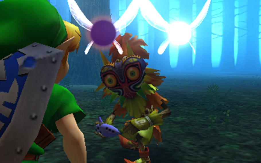 "Majora's Mask 3D" smooths out the framerate and updates the character models from the original game.