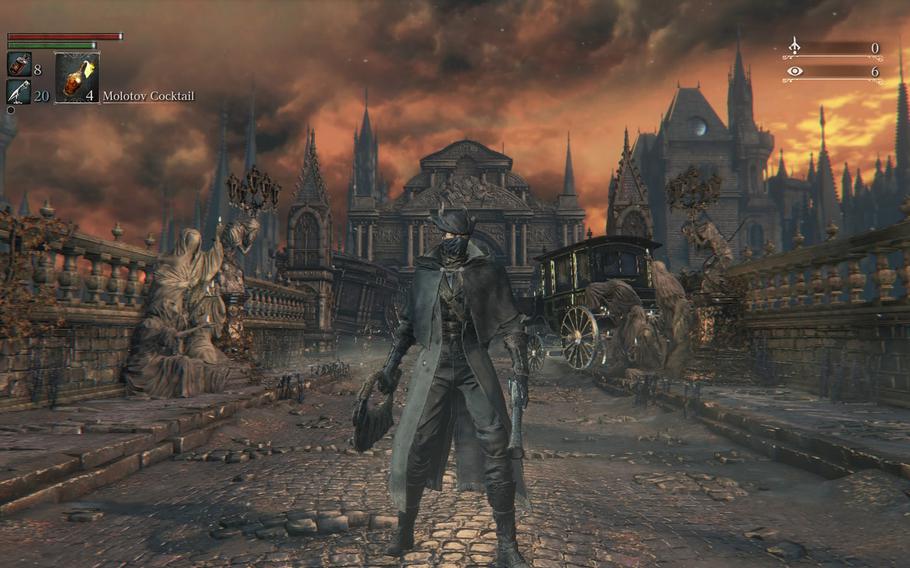 "Bloodborne" is arguably the best looking game on the PlayStation 4, with tons of minor details that really bring the world to life. 
