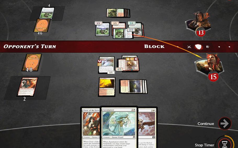 "Magic Duels" is the first free-to-play version of the wildly popular collectible card game "Magic: the Gathering."