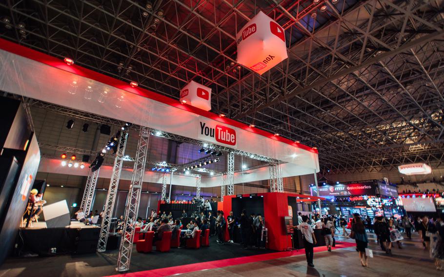 The YouTube stage at Tokyo Game Show 2015 showed off its new streaming service, which is probably the largest competitor to Amazon's 'Twitch' streaming service's gaming-focused platform. The show, in Chiba, is open to the public on Saturday and Sunday, Sept. 19-20.


