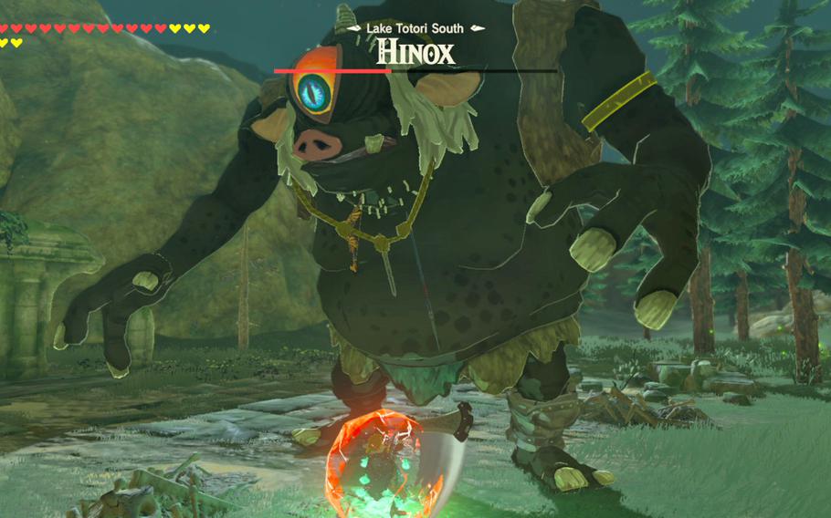 Combat in The Legend of Zelda: Breath of the Wild remains a major focus of the game from start to finish.