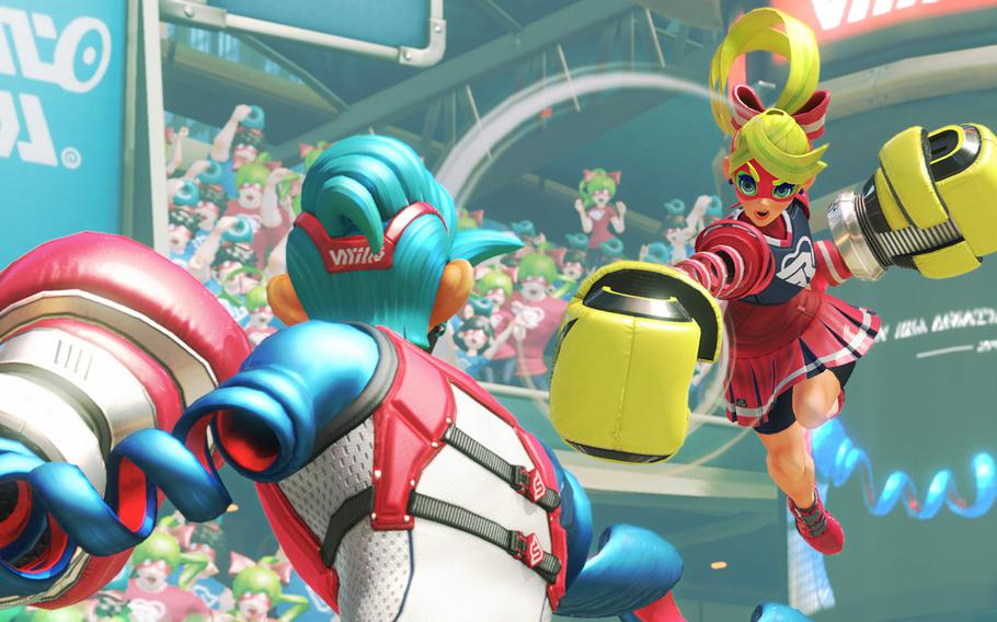 The cast of Nintendo's "Arms" is varied, unique and all have their own traits. 