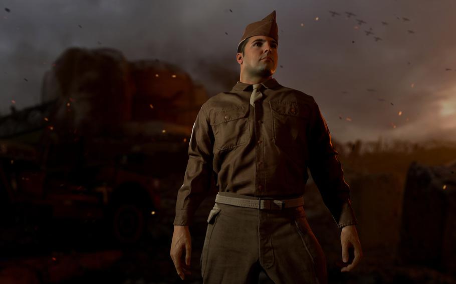 Alejandro Villanueva, former Army Ranger and current NFL star, is playing a role in this year's "Call of Duty: WWII."  