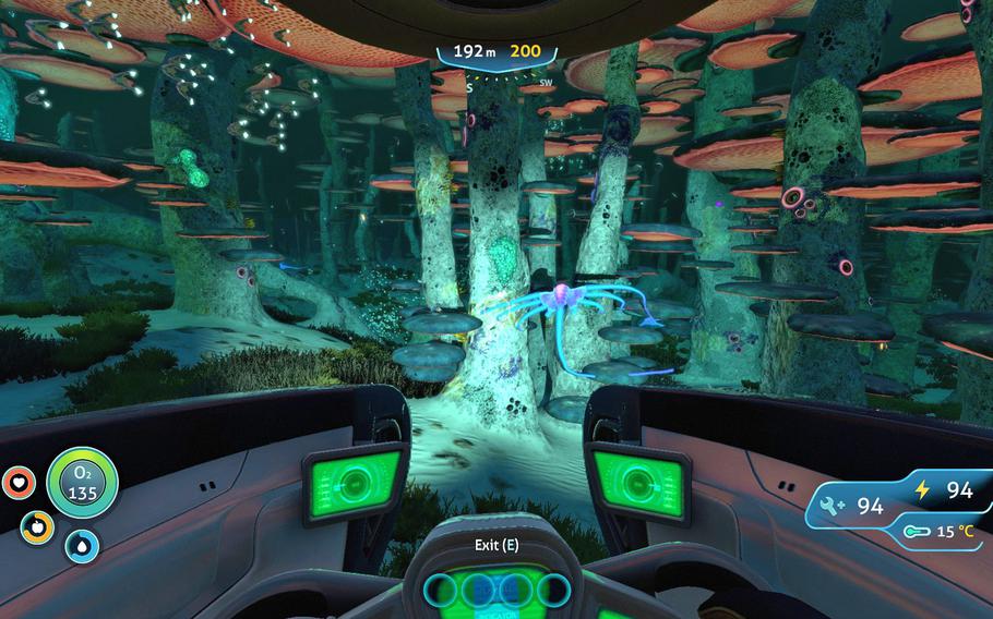 'Subnautica' takes place on an alien, aquatic world and that setting allows for some truly beautiful scenery.