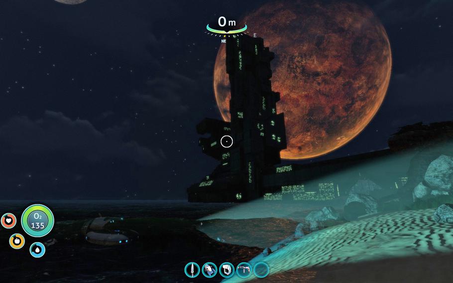 The story of 'Subnautica' unfolds slowly, letting the player dictate much of the pace of play. 