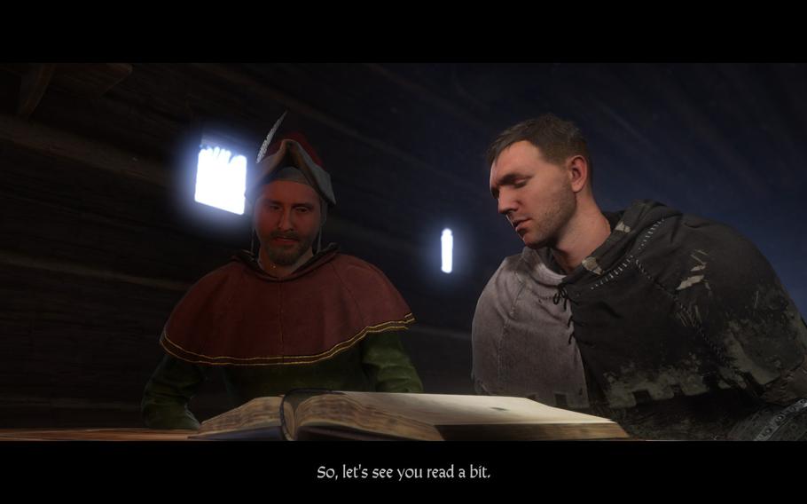 Learning to read is an important skill in "Kingdom Come: Deliverance," not just for the gameplay bonuses, but for the world building. 