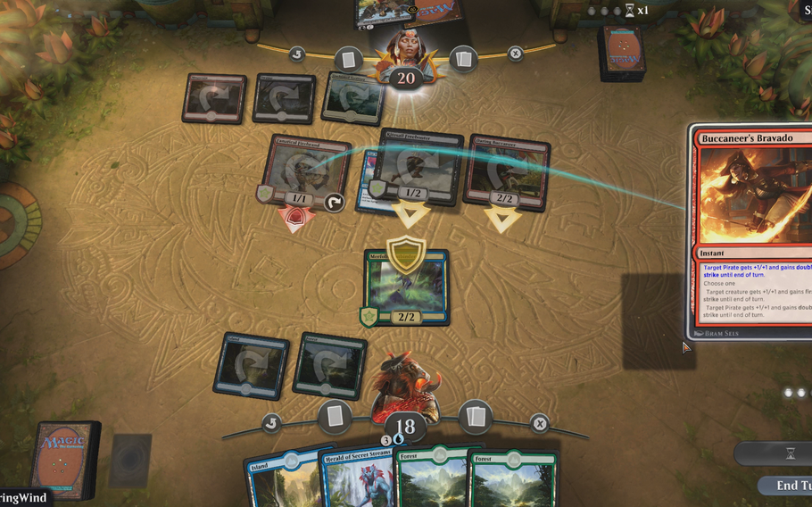 “Magic: The Gathering Arena” is finally the flashy, exciting online version of the decades old game for which fans have clamored. 