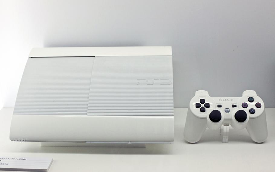 Sony showcased its new slimmer PlayStation 3 console at the 2012 Tokyo Game Show.