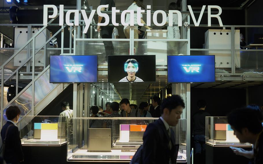 Sony PlayStation VR was among the most popular attractions at the Tokyo Game Show 2015 in Chiba, Japan, on Friday, Sept. 17, 2015.