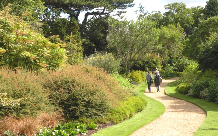 A stroll through the Cambridge University Botanic Gardens in Cambridge, England, is a nice way to relax and take in the beautiful landscape.