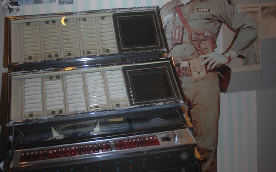 Elvis Presley and a juke box with music from his era are among the stars at the museum.  Presley trained at Grafenwöhr when he was a U.S. soldier from 1958 to 1960.