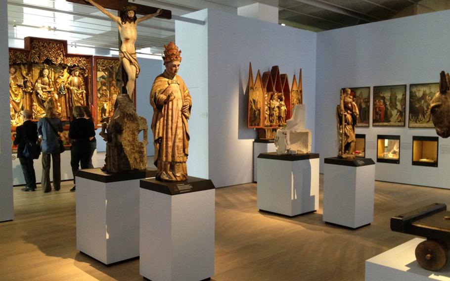 One section of the Landesmuseum Württemberg in Stuttgart, Germany, focuses on the spread of Christianity in the Roman Empire.