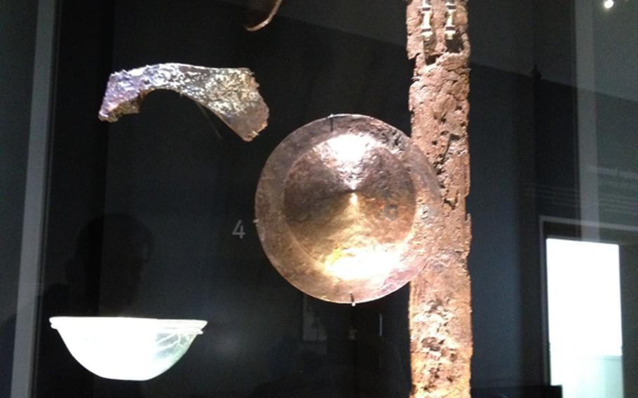 One collection of armor and equipment in the Landesmuseum Württemberg in Stuttgart, Germany, is thought to have belonged to a mercenary of the Byzantine army.