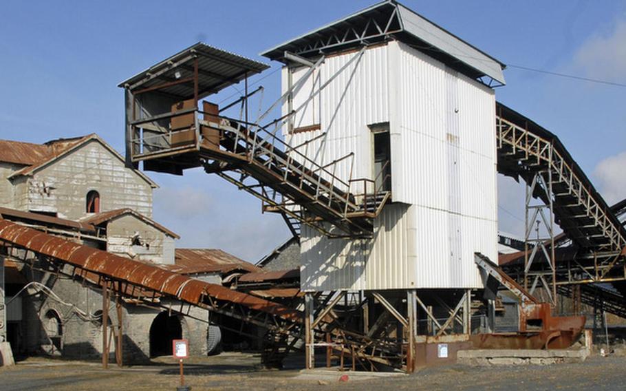 Stöffel Park in Enspel, Germany, offers visitors a chance to immerse themselves in the area's industrial, geological and natural history. Buildings up to 100 years old are one of the main industrial highlights. The ones pictured here give visitors a chance to learn about the area's basalt excavation and processing history.