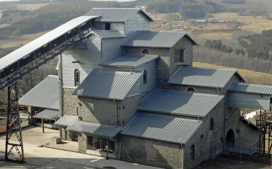 Visitors to Stöffel Park in Enspel, Germany, can walk inside old basalt processing buildings, such as the one pictured here, and learn about the area's industrial history and the conditions that workers faced.