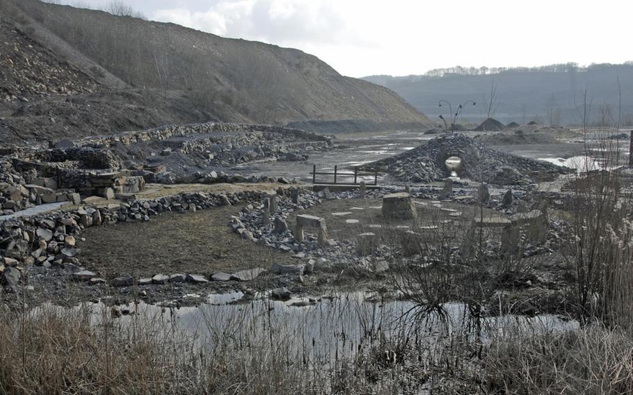 After strolling through turn-of-the-century industrial buildings at Stöffel Park in Enspel, Germany, vistors can make their way to the area's quarry and lake, where fossils and other geological wonders are highlighted. Some of the park's paths and attractions make you feel as though you're on a different planet.