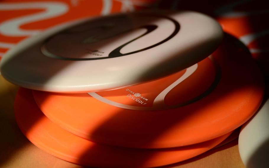 Dynamikum Science Center in Pirmasens, Germany, rents or sells a small variety of disc golf discs.