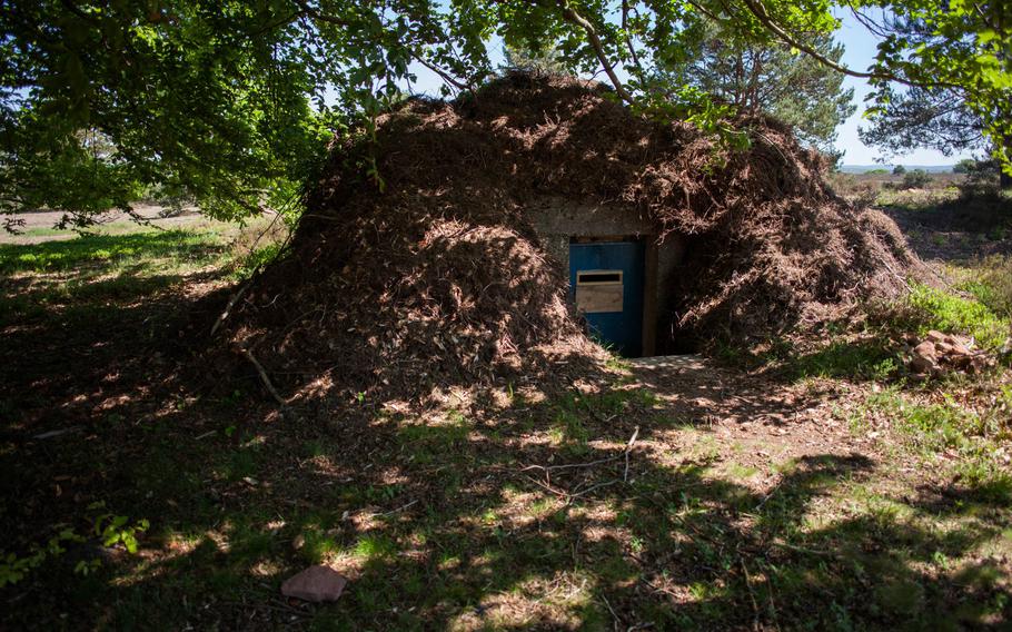 An old bunker at Mehlinger Heide in Mehlingen, Germany, has been converted for use as a bat roost.

Matt Millham/Stars and Stripes