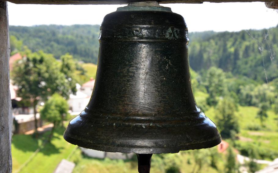 A bell hanging in Predjama Castle in Slovenia was once supposedly used to alert villagers and castle inhabitants of possible threats. Now, it is said the bell will grant a wish to anyone who rings it.