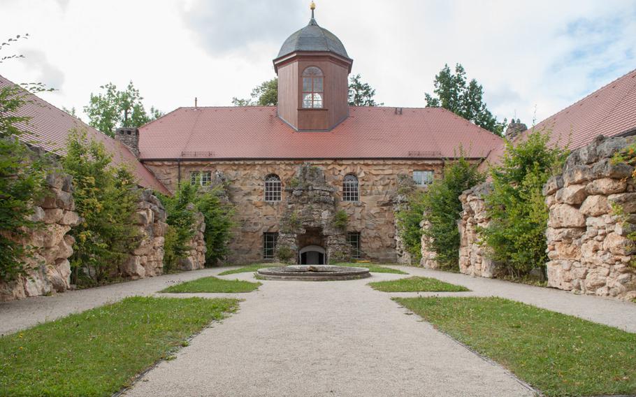 The Old Palace courtyard, shown here, can be viewed only by guided tours that go through the palace's many rooms.