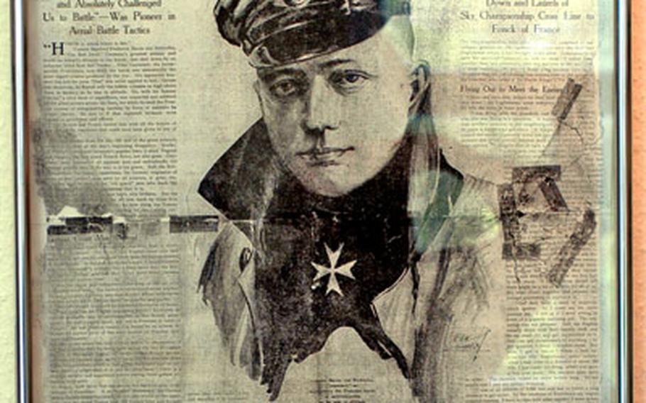 An entire page of the Chicago Sunday Herald was devoted to the death of the Red Baron in an air battle over France on April 21, 1918.